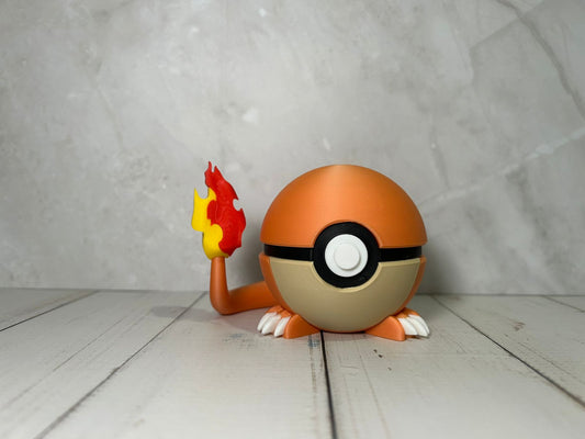 Paquete de pokeballs iniciales (Charmander, Squirtle & Bulbasaur)