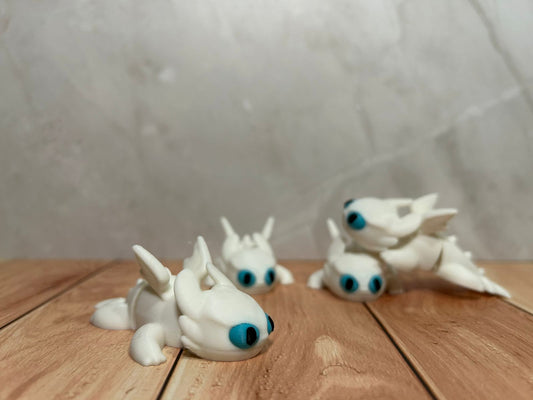 Llavero Furia Nocturna Blanca