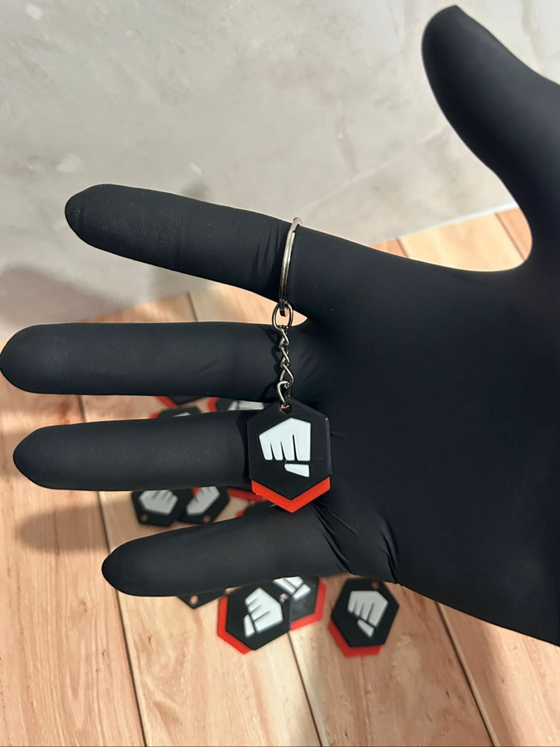 Llavero Riot Buddy (3 llaveros)
